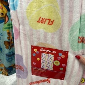 Sweethearts Soft Plush Throw